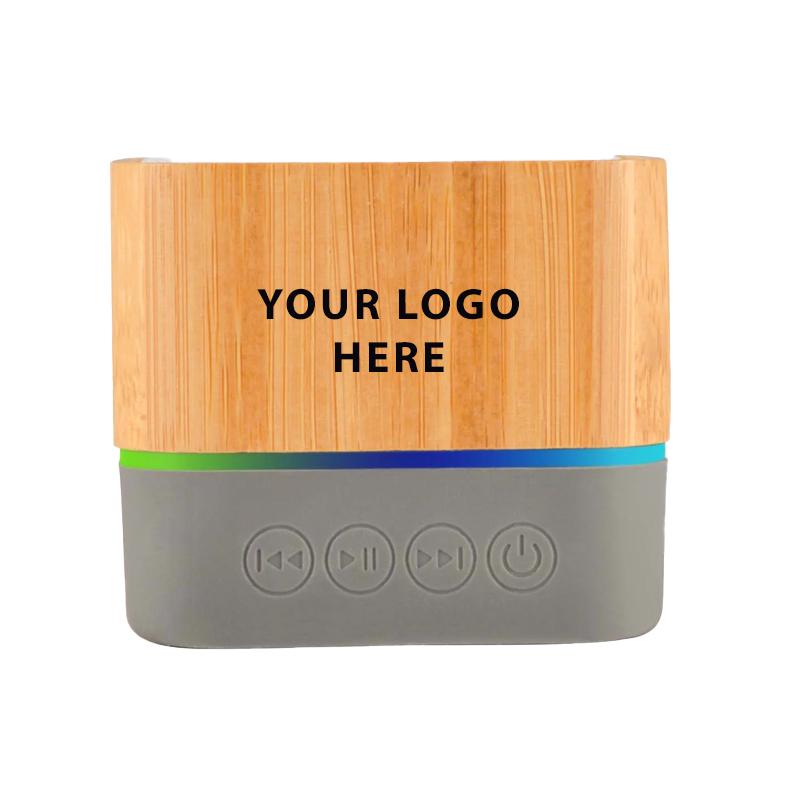 Bamboo Bluetooth Speaker with Logo